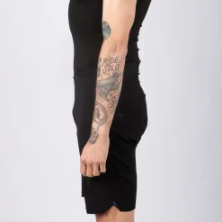 Baggy Jëuf Pro Gravel con fondello - Nero