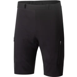 Baggy Jëuf Pro Gravel con fondello - Nero