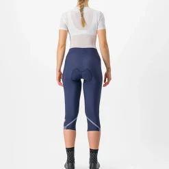 Bermuda senza bretelle donna Castelli Velocissima DT - Blu scuro