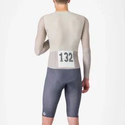 Body Castelli Body Paint 5 TT Speedsuit - Grigio chiaro