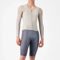 Body Castelli Body Paint 5 TT Speedsuit - Grigio chiaro