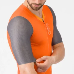 Body Castelli Saturday Morning Skinsuit - Arancio