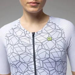 Body donna Ale Tri Focus - Bianco