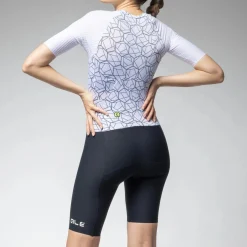 Body donna Ale Tri Focus - Bianco
