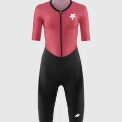 Body donna Assos Dyora R Roadsuit S11 - Rosso