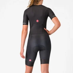 Body donna Castelli Core Tri Suit - Nero