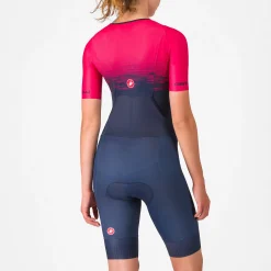 Body donna Castelli Core Tri Suit - Blu