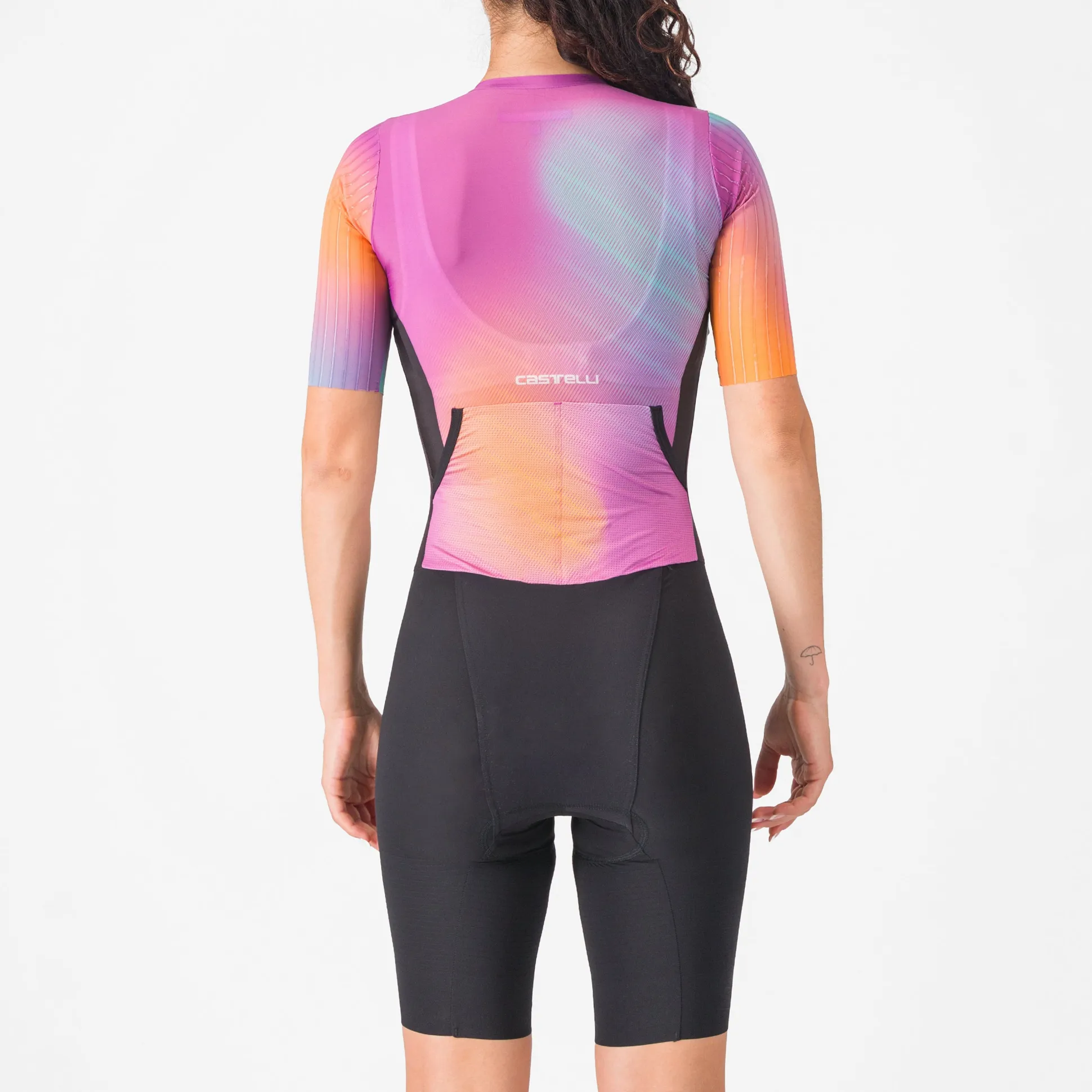 Body donna Castelli PR 2 Speed Suit - Rosa