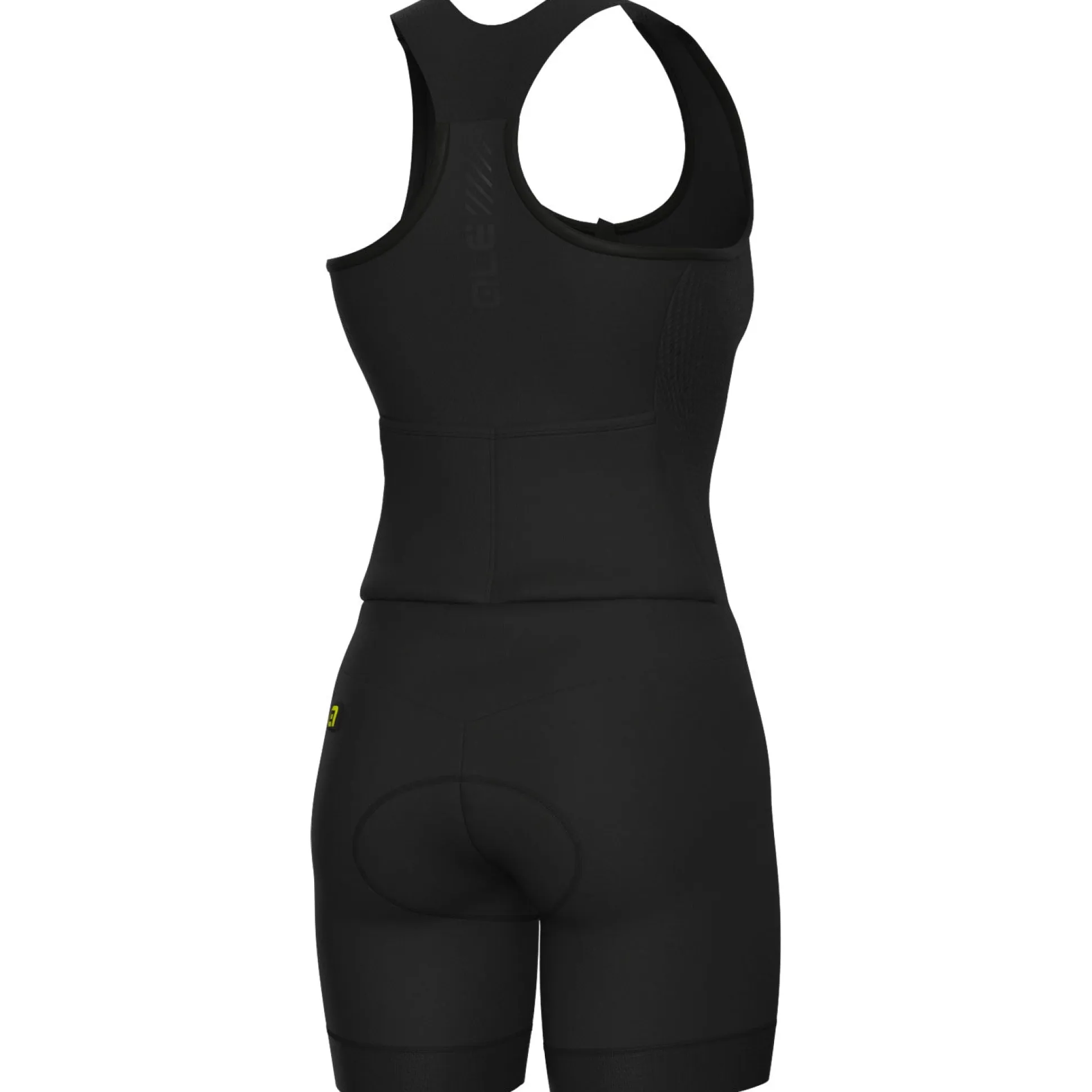 Body donna senza maniche Ale Pragma Color Block - Nero