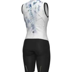 Body donna senza maniche Ale Pragma Mirror - Bianco
