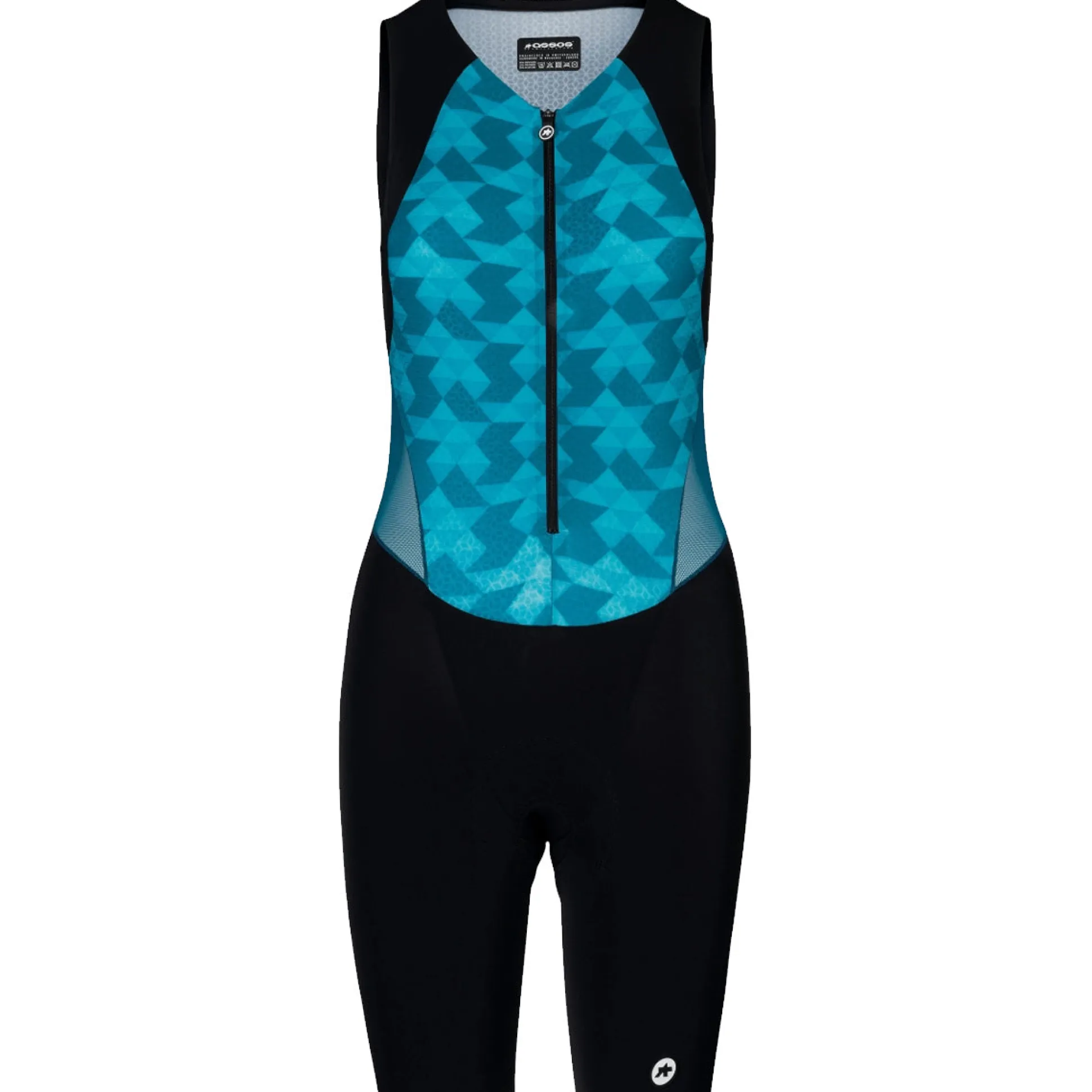 Body donna senza maniche Assos Triator NS Speedsuit - Blu
