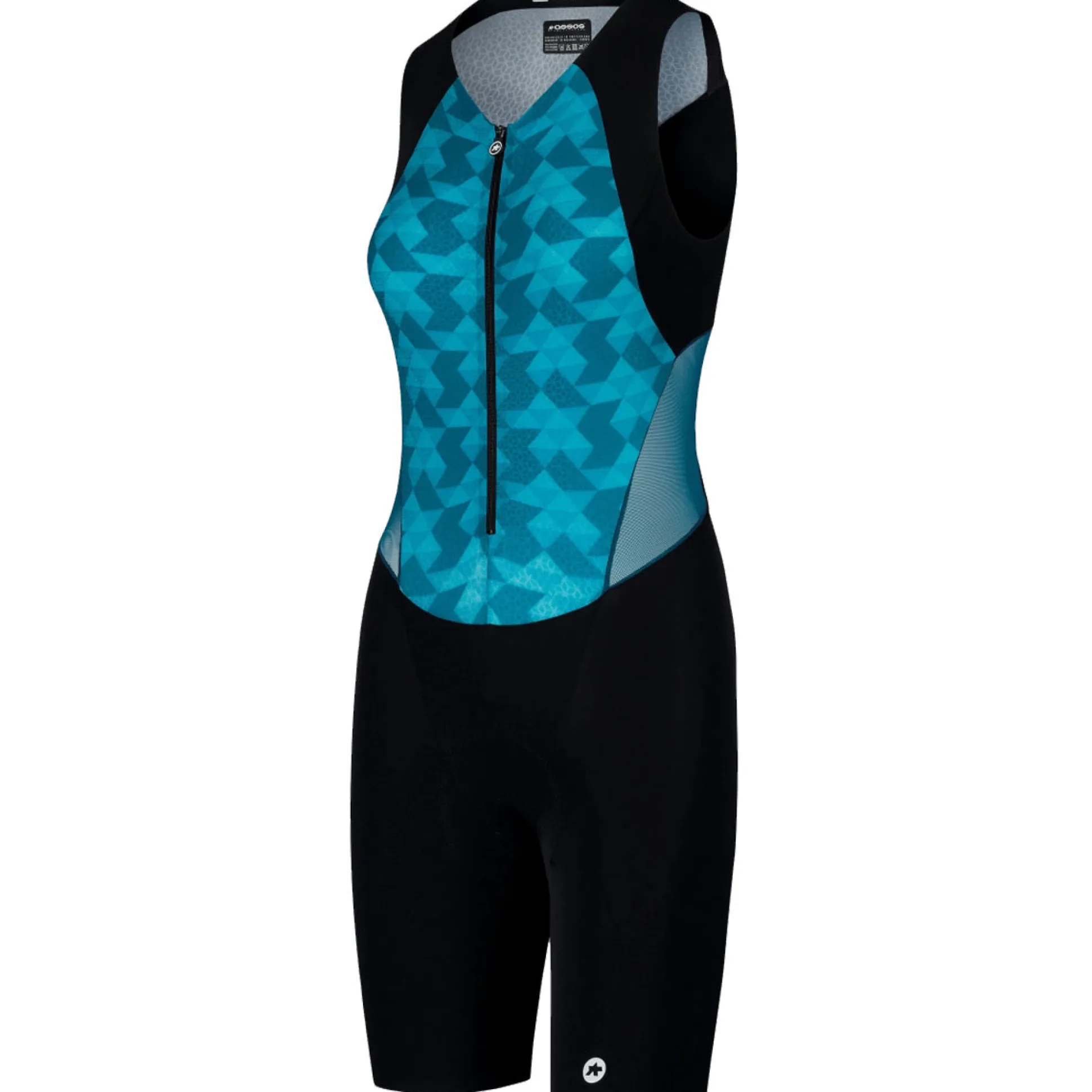 Body donna senza maniche Assos Triator NS Speedsuit - Blu