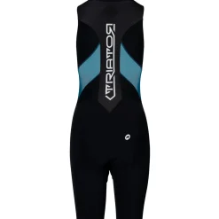 Body donna senza maniche Assos Triator NS Speedsuit - Blu