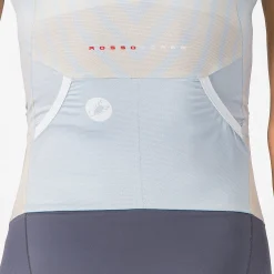 Body donna senza maniche Castelli Free Sanremo 3 Suit - Azzurro