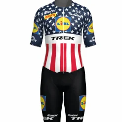 Body Santini Lidl Trek 2025 Aero Roadsuit - Campione USA