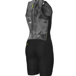 Body senza maniche Ale Tri Triple - Grigio