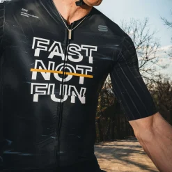 Body Sportful Fast Not Fun - Nero