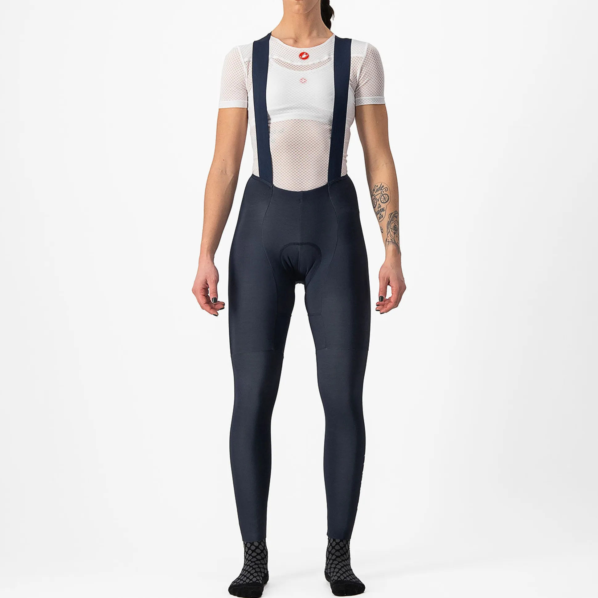 Calzamaglia donna Castelli Free Aero RC DT - Blu
