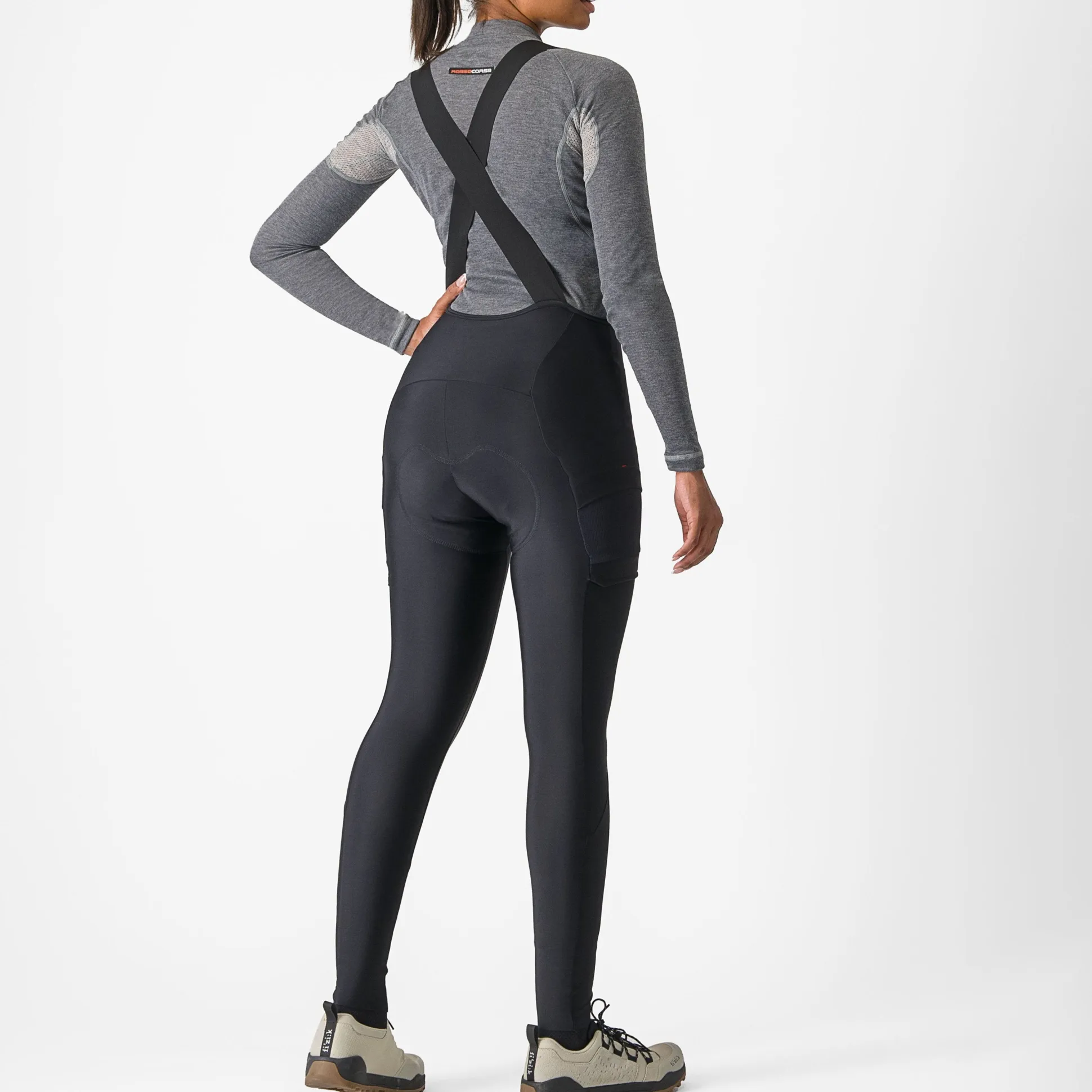 Calzamaglia donna Castelli Unlimited Cargo DT - Nero