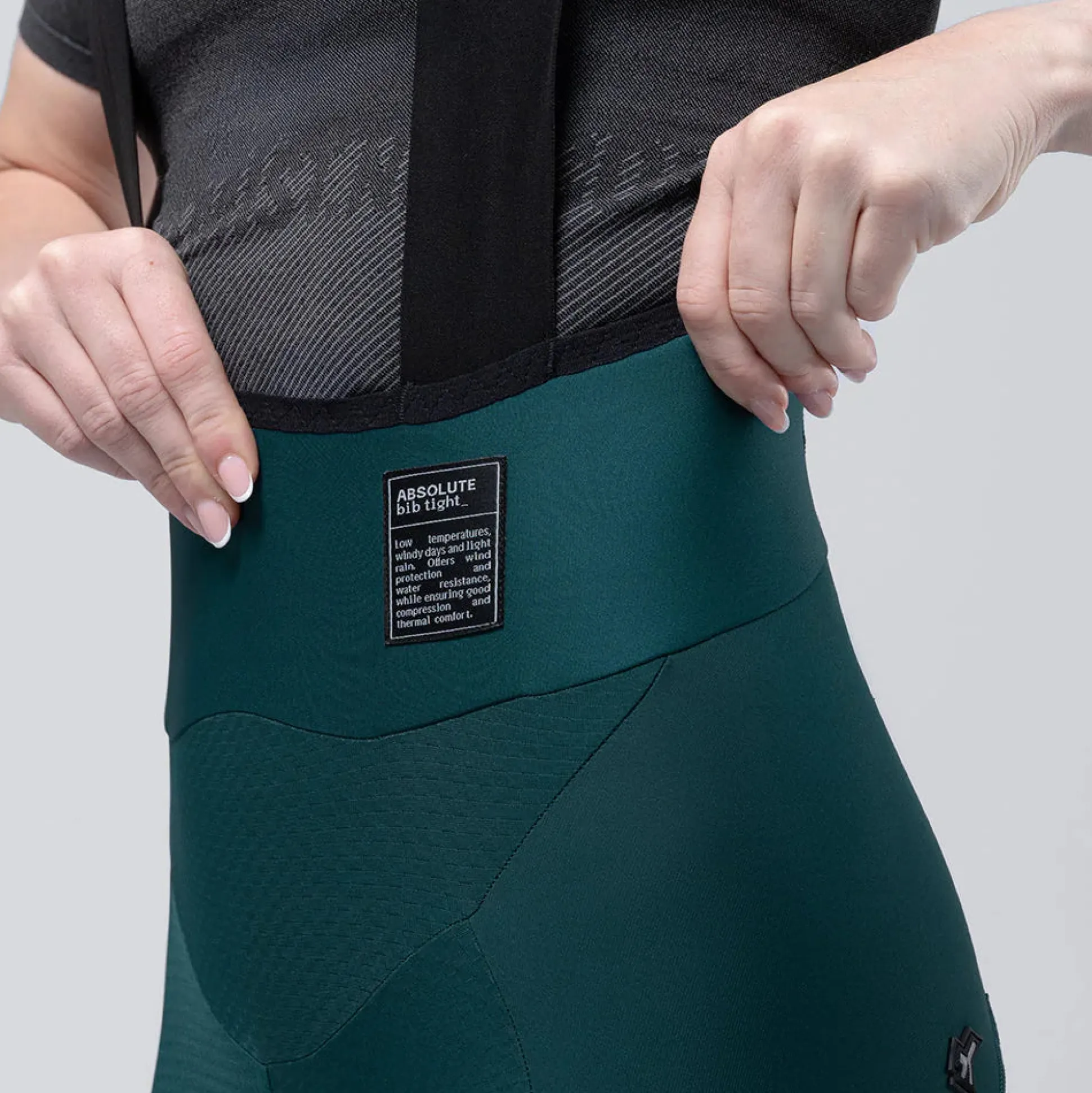 Calzamaglia donna Gobik Absolute 7.0 Sunken - Verde