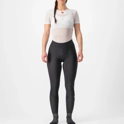 Calzamaglia senza bretelle donna Castelli Velocissima DT - Nero reflex