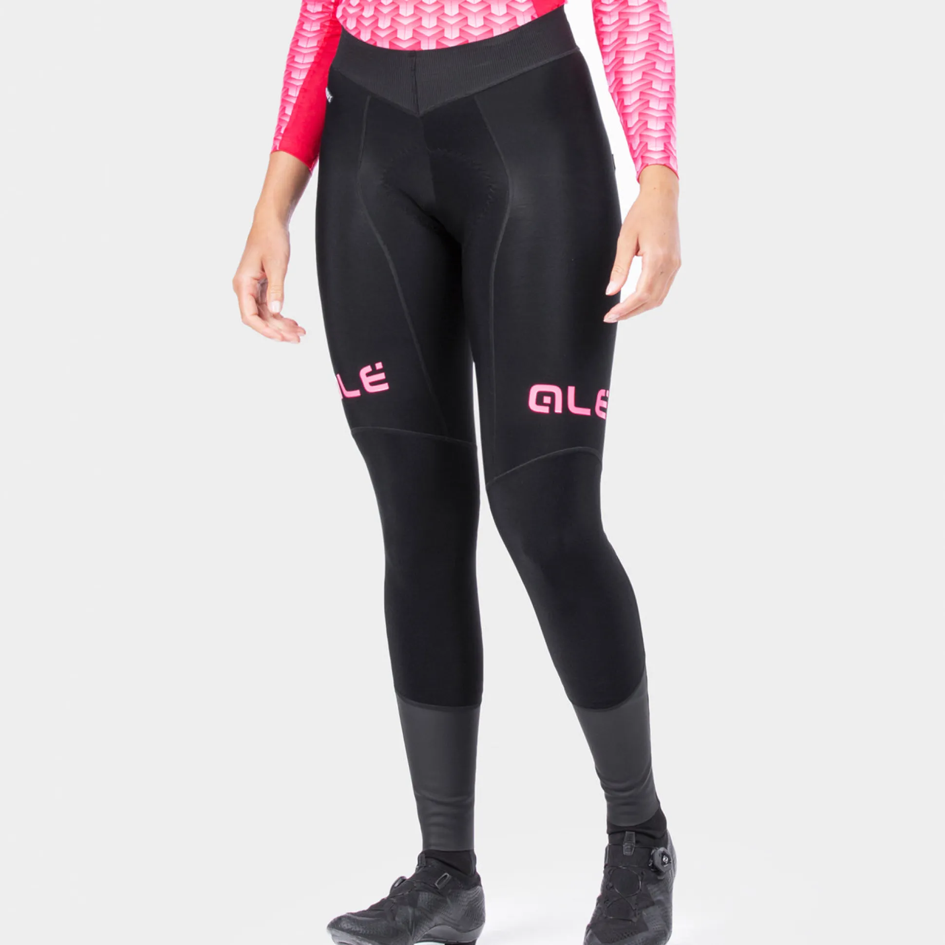 Calzamaglia senza bretelle donna Ale R-EV1 Future Warm - Nero rosa