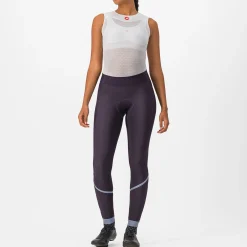 Calzamaglia senza bretelle donna Castelli Velocissima DT - Viola