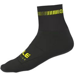 Calze Ale Logo Q-skin - Nero giallo