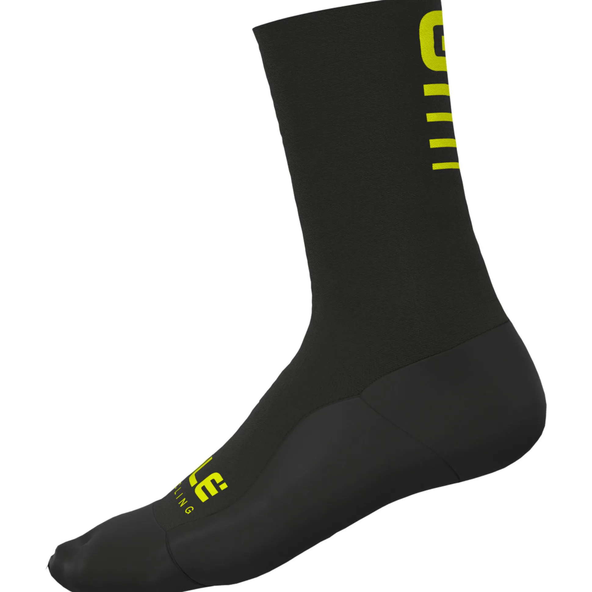 Calze Ale Strada 2.0 Thermo - Nero giallo