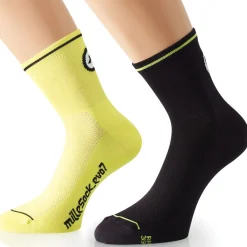 Calze Assos MilleSock_evo7 - Giallo