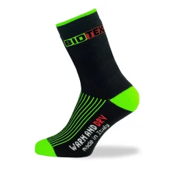 Calze Biotex Thermiche - Nero Verde Fluo
