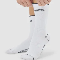 Calze Cafe du Cycliste Motto - Bianco