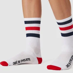 Calze Cafe du Cycliste Skate - Blu rosso