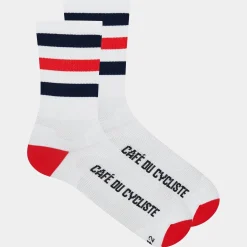 Calze Cafe du Cycliste Skate - Blu rosso