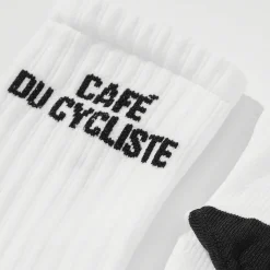 Calze Cafe du Cycliste Solid - Bianco
