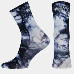 Calze Cafe du Cycliste Tie Dye - Blu