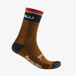 Calze Castelli Quindici Soft Merino - Marrone