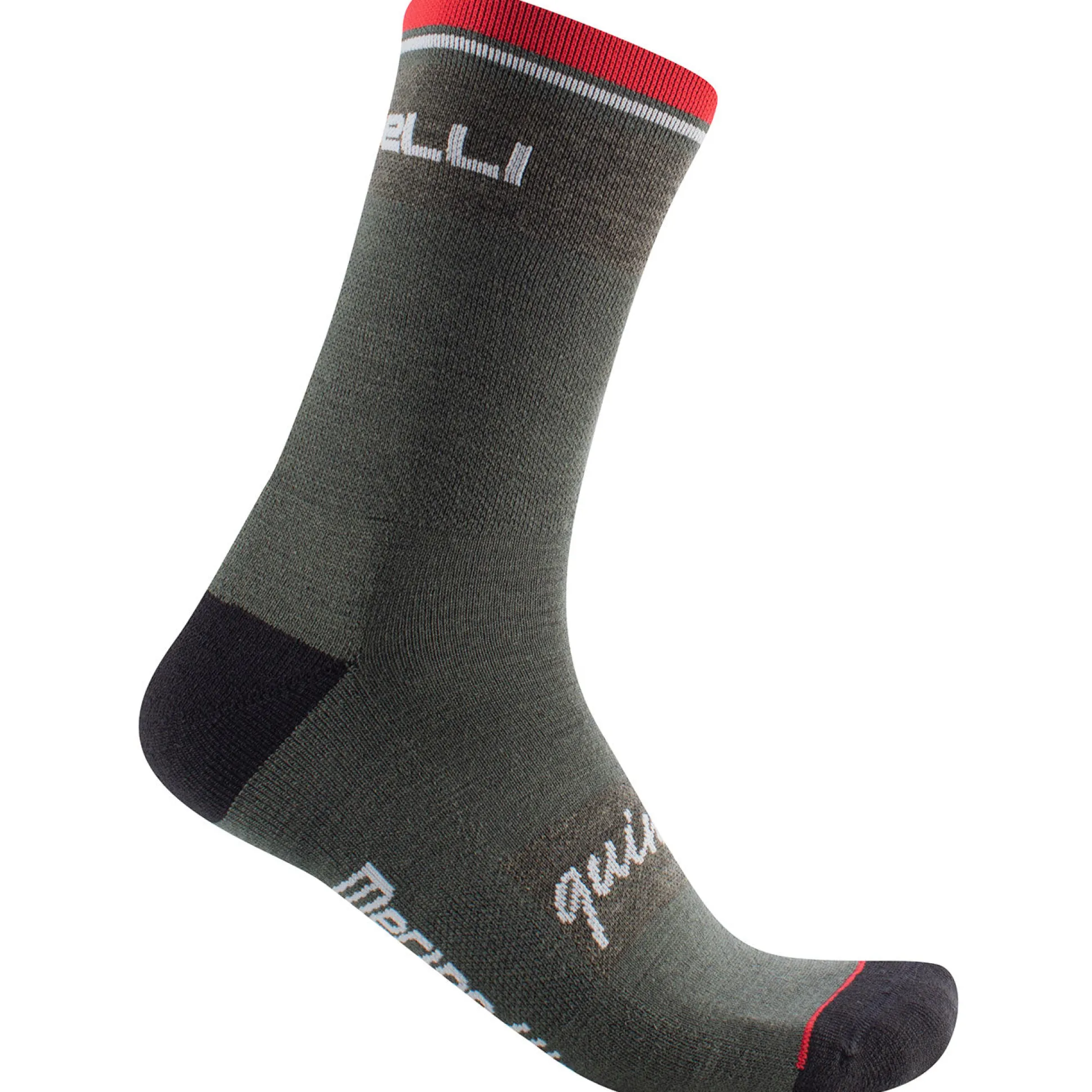 Calze Castelli Quindici Soft Merino - Verde scuro