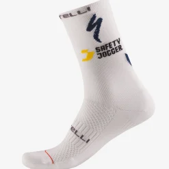 Calze Castelli Soudal Quick-Step 2025 Rosso Corsa Pro 18