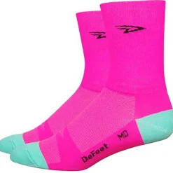 Calze DeFeet Aireator 6 D-Logo - Rosa