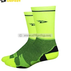 Calze DeFeet Levitator Lite - Giallo Fluo