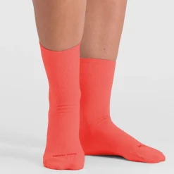 Calze donna Sportful Matchy Wool - Rosa