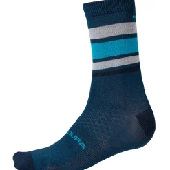 Calze Endura Baabaa Merino Stripe - Blu