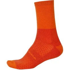 Calze Endura Baabaa Merino Winter - Arancio