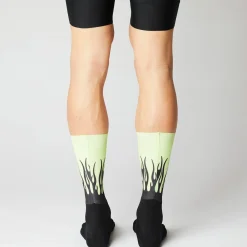 Calze Fingerscrossed Aero Flame - Nero verde
