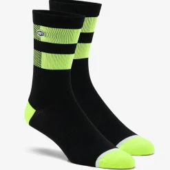 Calze 100% Flow - Nero Giallo