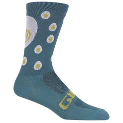Calze Giro Comp Racer High Rise - Blu Eggs