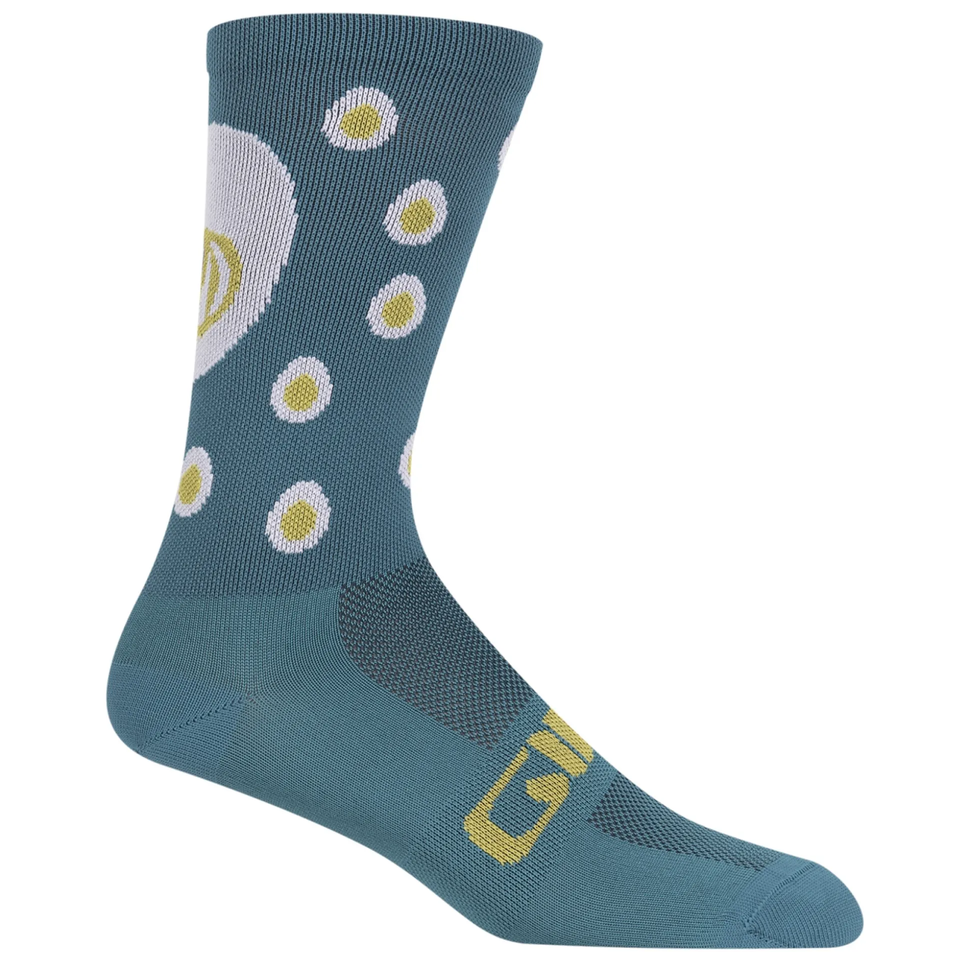 Calze Giro Comp Racer High Rise - Blu Eggs