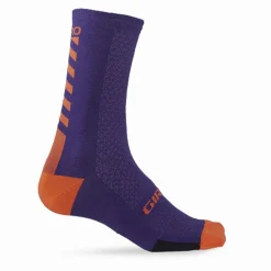 Calze Giro HRc + Merino Mid - Viola Arancione