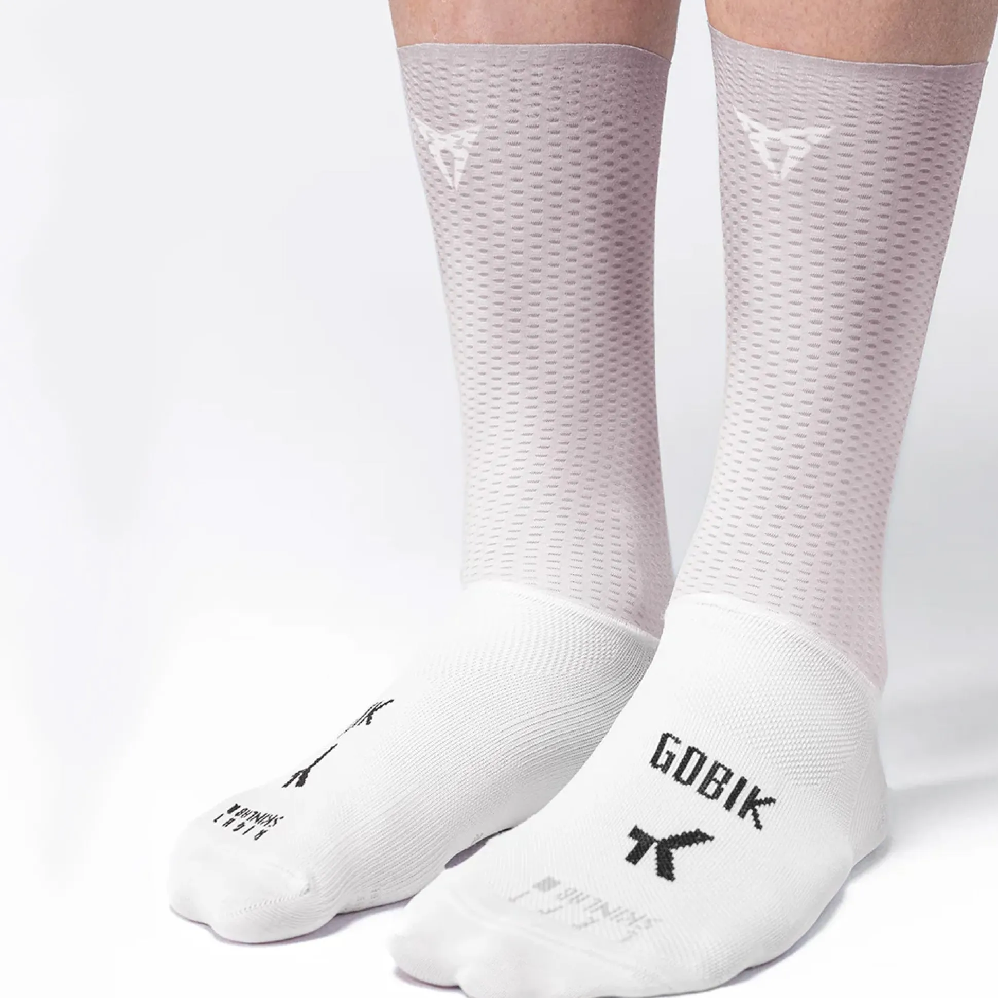 Calze Gobik Vortex 2.0 Dusk - Bianco